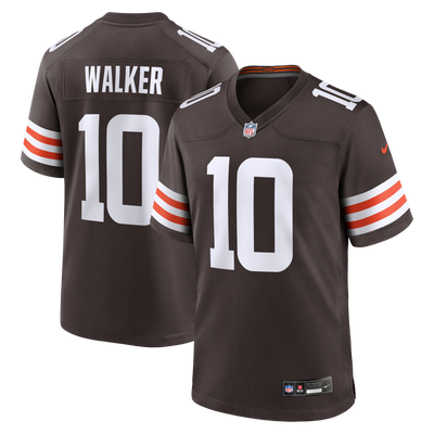 Cleveland Browns Phillip Walker Nike Brown Team Game Jersey