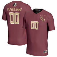 Florida State Seminoles GameDay Greats NIL Pick-A-Player Lightweight Collegiate Soccer Fashion Jersey - Garnet