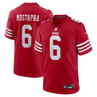 San Francisco 49ers Malik Mustapha Nike Scarlet Game Jersey