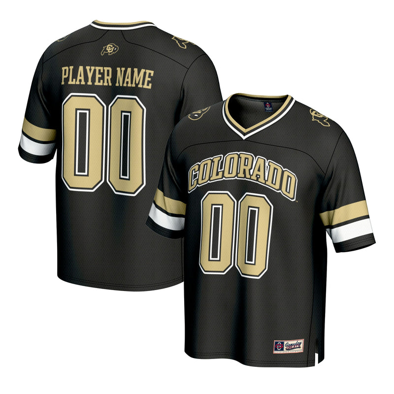 Colorado Buffaloes GameDay Greats NIL Pick-A-Player Football Jersey - Black