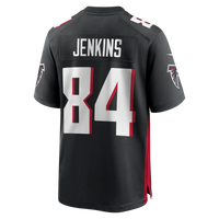 Atlanta Falcons Alfred Jenkins Nike Black Game Retired Player Jersey