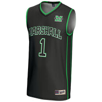 #1 Marshall Thundering Herd GameDay Greats Lightweight Basketball Jersey - Black