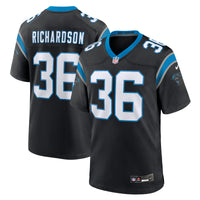 Carolina Panthers Demani Richardson Nike Black Team Game Jersey
