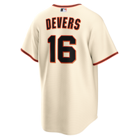 San Francisco Giants Rafael Devers Nike Cream Home Replica Jersey