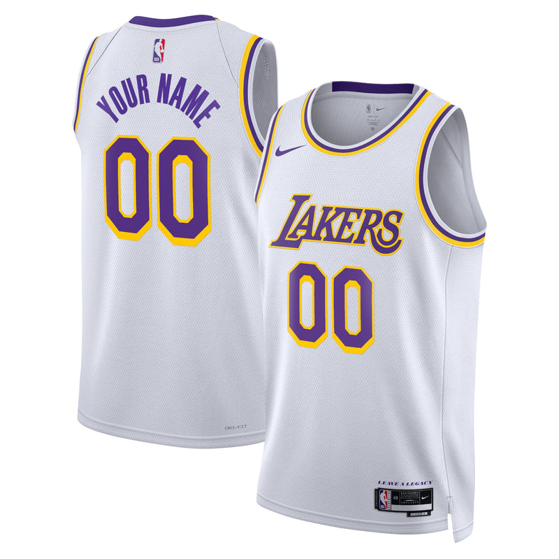Los Angeles Lakers Nike Association Swingman Jersey - Custom