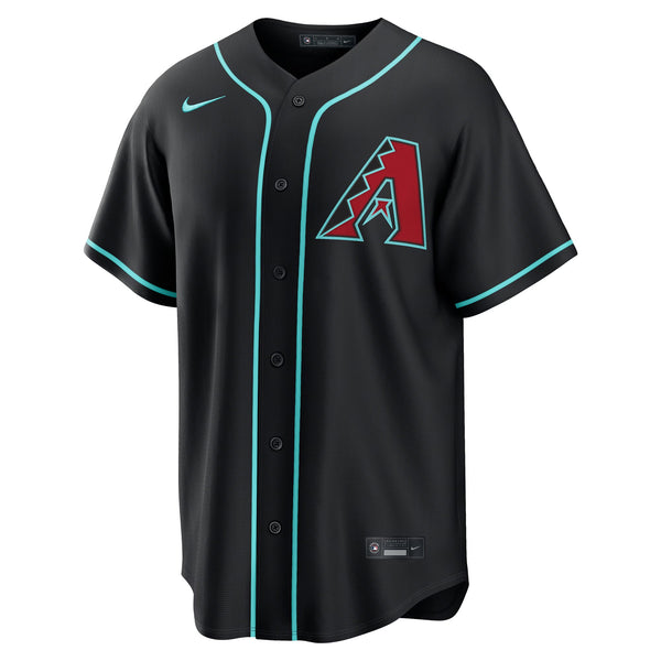 Arizona Diamondbacks Corbin Carroll Nike Black Alternate Replica Jersey