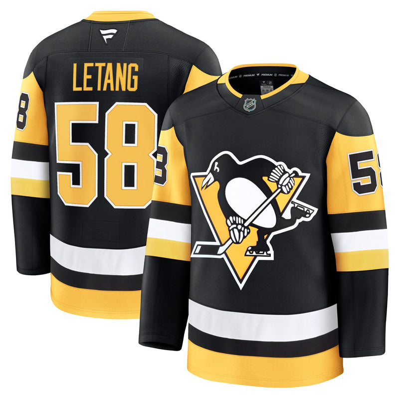Pittsburgh Penguins Kris Letang Fanatics Black Home Premium Jersey