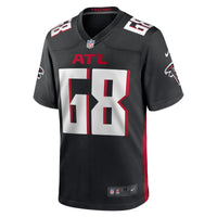 Atlanta Falcons Kyle Hinton Nike Black Team Game Jersey