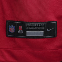 San Francisco 49ers Jon Weeks Nike Scarlet Team Game Jersey