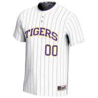 LSU Tigers GameDay Greats NIL Pick-A-Player Lightweight Softball Jersey - White