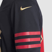 San Francisco 49ers George Kittle Nike Black 2025 Rivalries Collection Stitched Limited Jersey