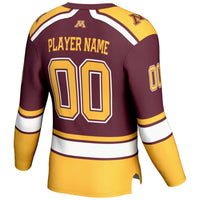 Minnesota Golden Gophers GameDay Greats NIL Pick-A-Player Hockey Jersey - Maroon