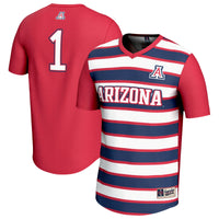 #1 Arizona Wildcats GameDay Greats Lightweight Soccer Fashion Jersey - Red