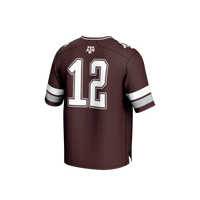 #12 Texas A&M Aggies GameDay Greats Lightweight Collegiate Football Fashion Jersey - Maroon