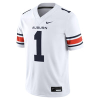 Auburn Tigers Nike Away Football Game Jersey - White