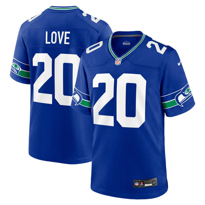 Seattle Seahawks Julian Love Nike Royal Alternate Game Jersey