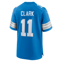 Detroit Lions Damone Clark Nike Blue Team Game Jersey