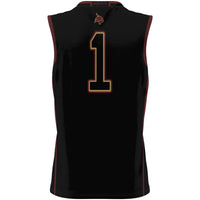 #1 Texas State Bobcats GameDay Greats Lightweight Basketball Jersey - Black