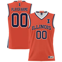 Illinois Fighting Illini GameDay Greats Lightweight NIL Pick-A-Player Basketball Jersey - Orange