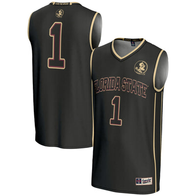 #1 Florida State Seminoles GameDay Greats Lightweight Basketball Jersey - Black