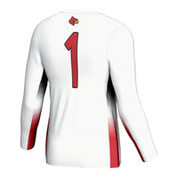 #1 Louisville Cardinals GameDay Greats Lightweight Volleyball Jersey - White