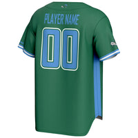 Tulane Green Wave GameDay Greats NIL Pick-A-Player Lightweight Baseball Jersey - Green