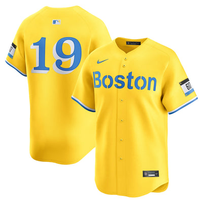Boston Red Sox Roman Anthony Nike Gold City Connect Limited Jersey