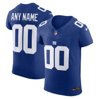 New York Giants Nike Royal Vapor F.U.S.E. Elite Custom Jersey