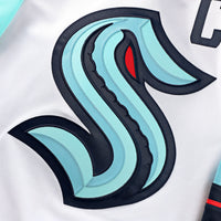 Seattle Kraken Fanatics White Away Premium Custom Jersey