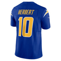 Los Angeles Chargers Justin Herbert Nike Royal Vapor F.U.S.E. Limited Jersey