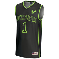 #1 South Florida Bulls GameDay Greats Lightweight Basketball Jersey - Black
