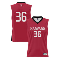 #36 Harvard Crimson GameDay Greats Lightweight Basketball Jersey - Crimson