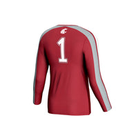 Washington State Cougars GameDay Greats #1 Lightweight Volleyball Fashion Jersey - Crimson