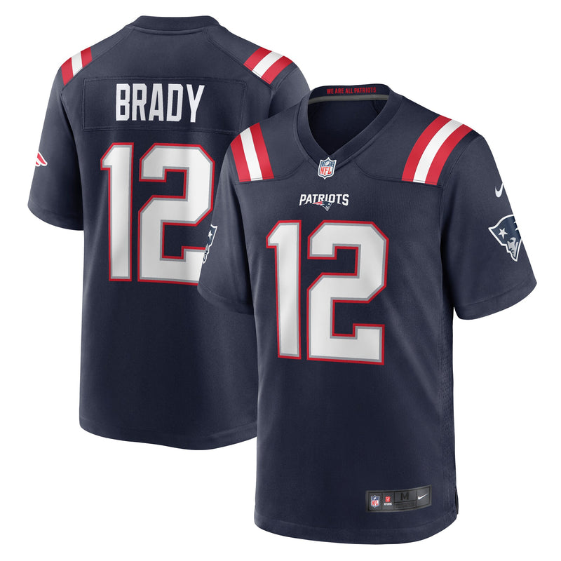 New England Patriots Nike Navy Game Retired Player Jersey