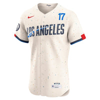 Los Angeles Dodgers Shohei Ohtani Nike Cream City Connect Elite Jersey
