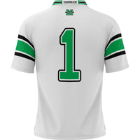 #1 Marshall Thundering Herd GameDay Greats Football Jersey - White