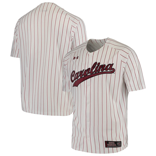 South Carolina Gamecocks Under Armour Performance Replica Baseball Jersey - White