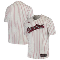 South Carolina Gamecocks Under Armour Performance Replica Baseball Jersey - White
