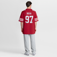 San Francisco 49ers Nick Bosa Nike Scarlet 80th Anniversary Game Jersey