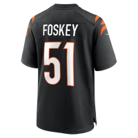 Cincinnati Bengals Isaiah Foskey Nike Black Team Game Jersey