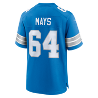 Detroit Lions Cade Mays Nike Blue Team Game Jersey