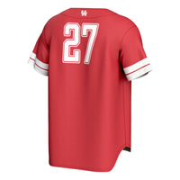 Houston Cougars GameDay Greats Lightweight Collegiate Baseball Fashion Jersey - Red