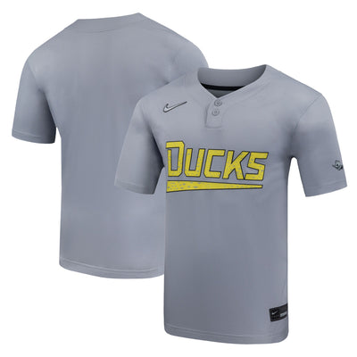 Oregon Ducks Nike Limited Softball Jersey - Gray
