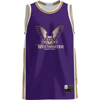 Westminster Griffins GameDay Greats Lightweight Basketball Jersey - Blue