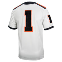 #1 Oregon State Beavers Nike Road Replica Football Jersey - White