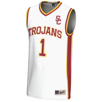 #1 USC Trojans GameDay Greats Lightweight Basketball Jersey - White