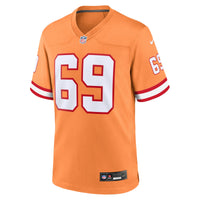 Tampa Bay Buccaneers Cody Mauch Nike Orange Alternate Game Jersey