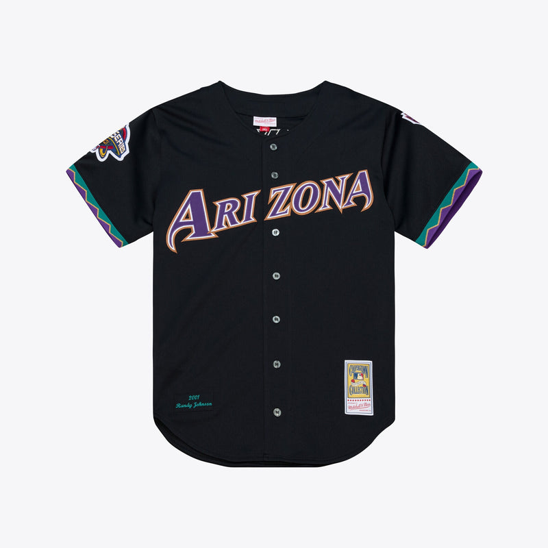 Arizona Diamondbacks Randy Johnson Mitchell & Ness Black 2001 Authentic Jersey
