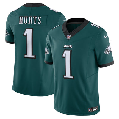 Philadelphia Eagles Jalen Hurts Nike Green Vapor F.U.S.E. Limited Jersey