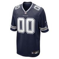 Dallas Cowboys Nike Navy Custom Game Jersey